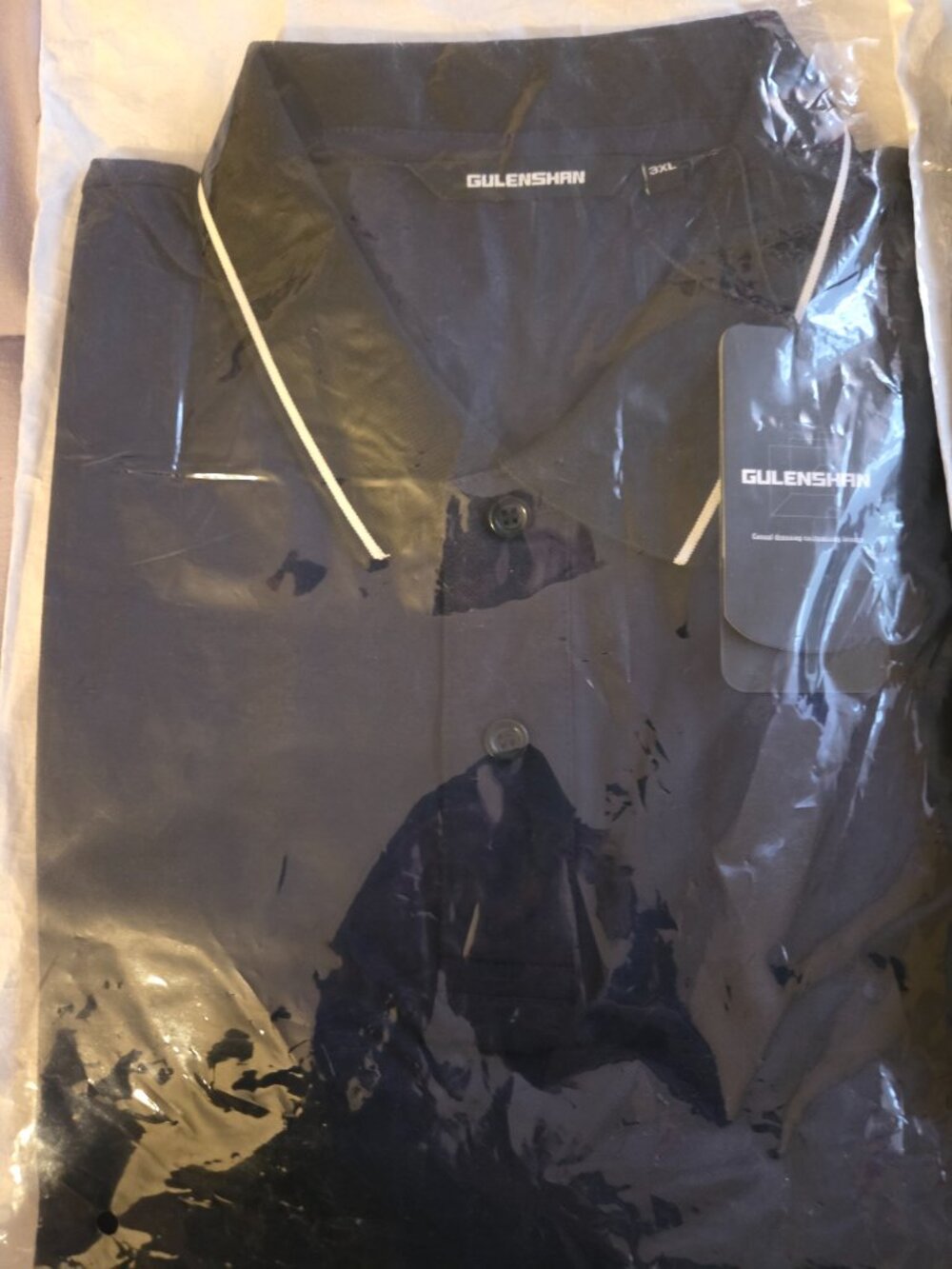 Mens polo style shirts size 3X lot of 4 - Picture 4 of 5